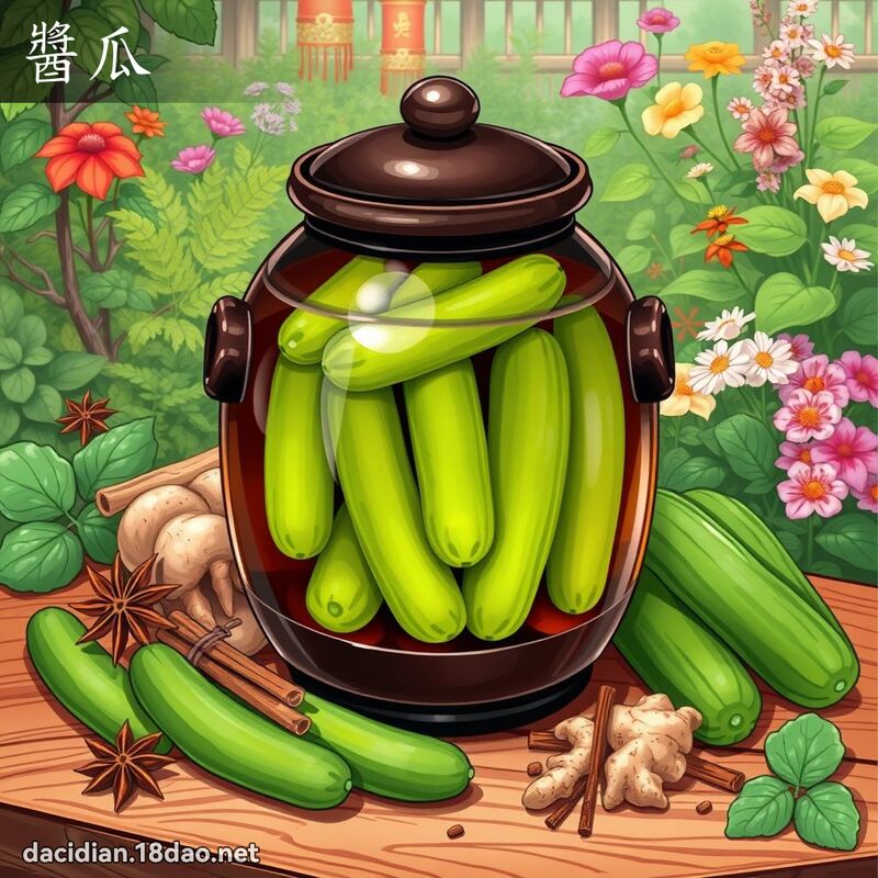 醬瓜 - 國語大辭典配圖