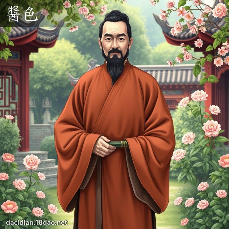 酱色 - 国语大辞典配图