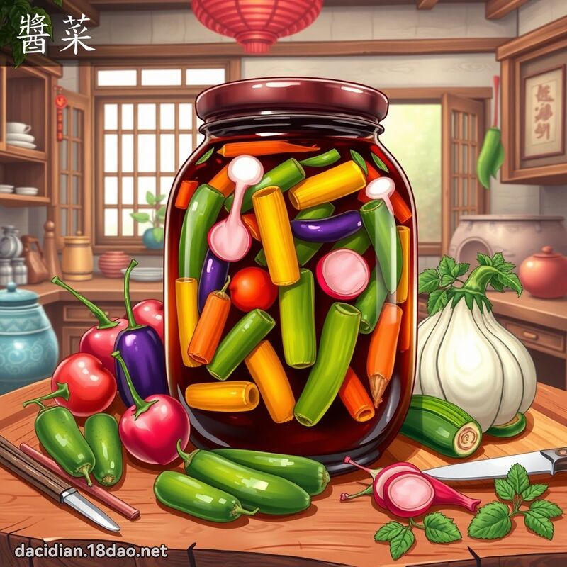 醬菜 - 國語大辭典配圖