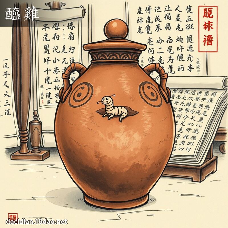 醯雞 - 國語大辭典配圖
