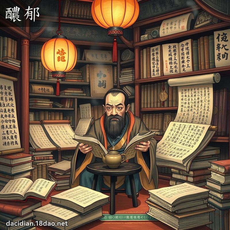醲郁 - 国语大辞典配图