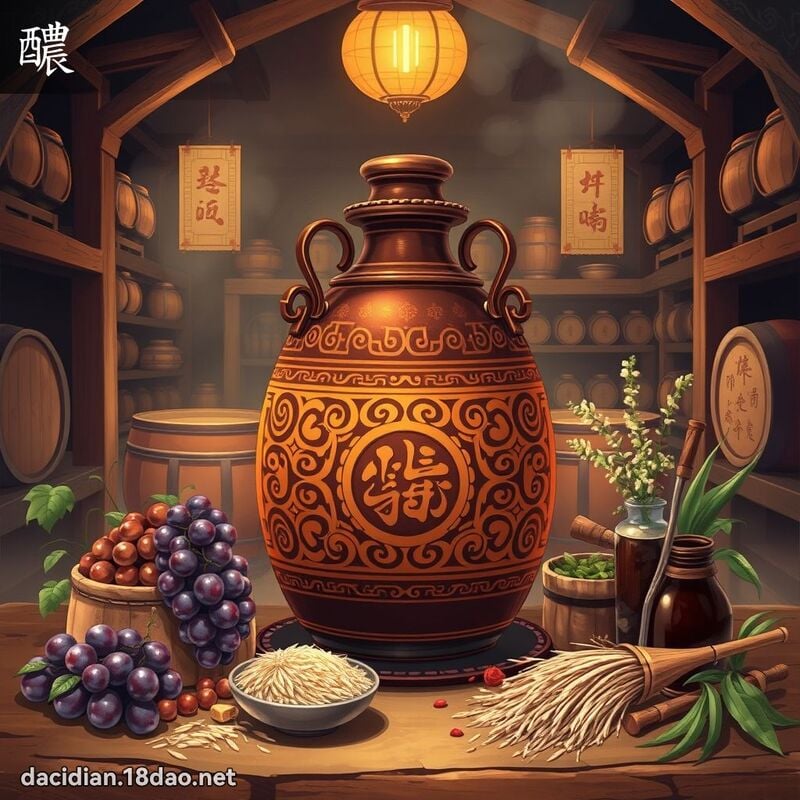 醲 - 國語大辭典配圖