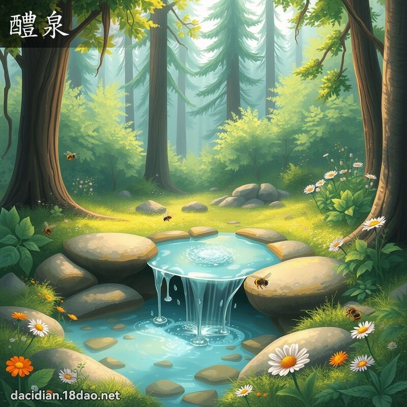 醴泉 - 国语大辞典配图