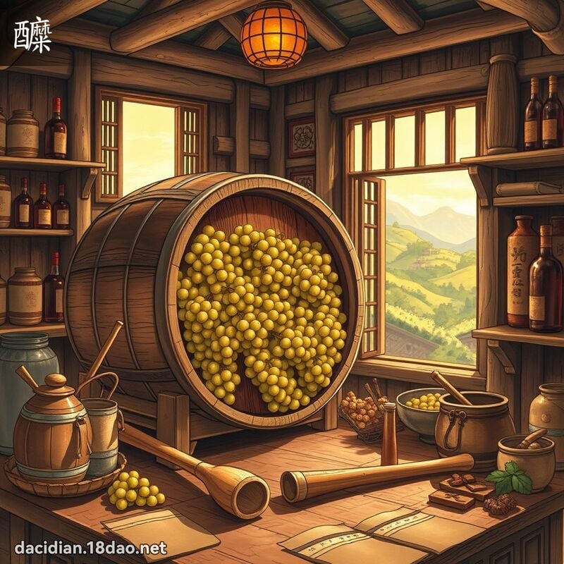 醾 - 國語大辭典配圖
