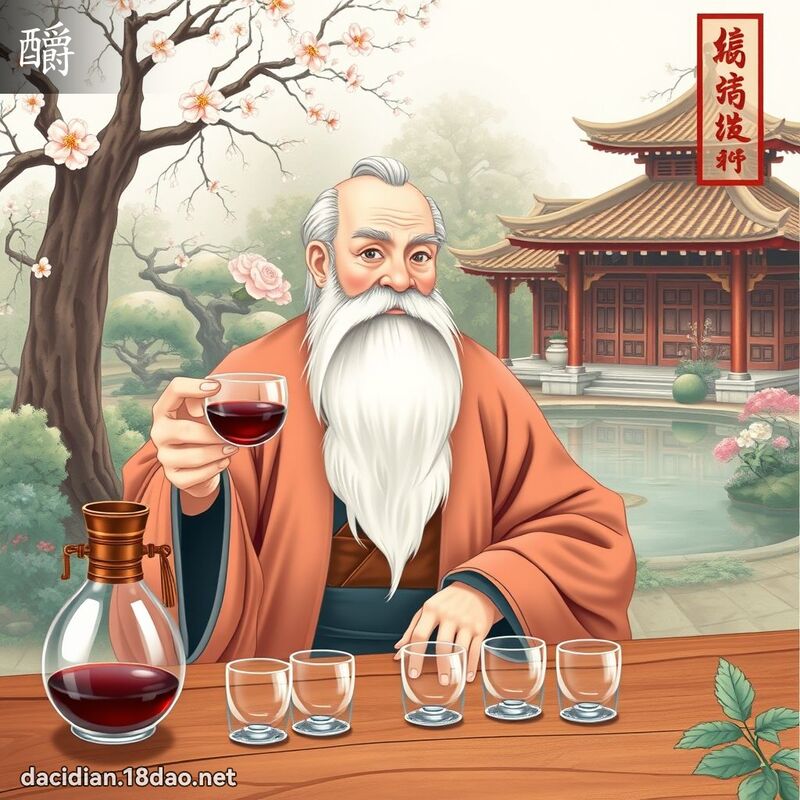 釂 - 國語大辭典配圖