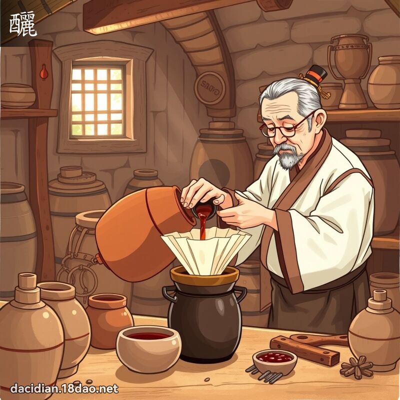汉字: 釃 (多音字)