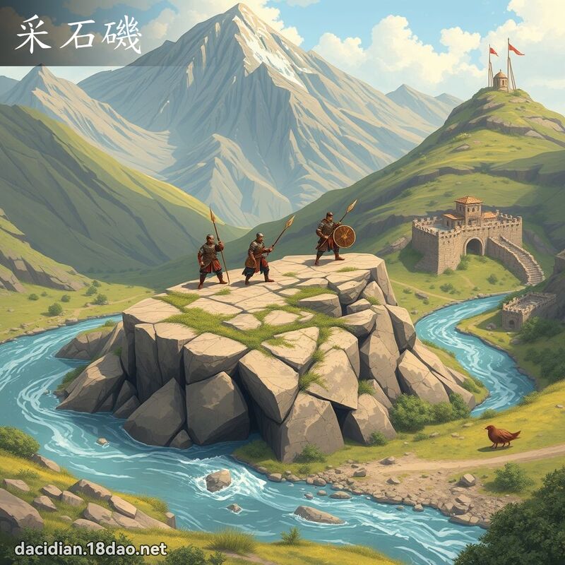 采石磯 - 國語大辭典配圖