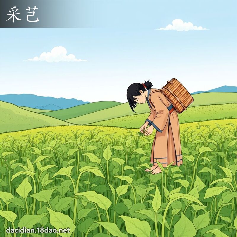 采芑 - 国语大辞典配图