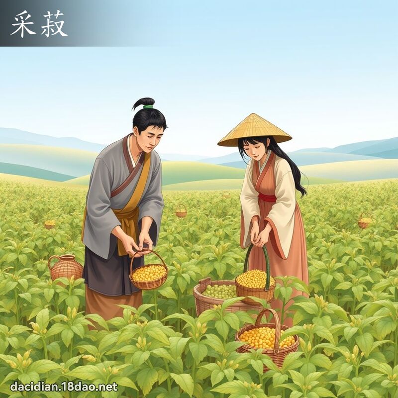 采菽 - 国语大辞典配图