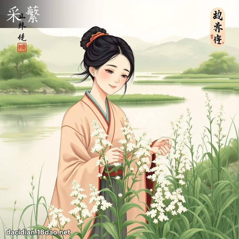 采蘩 - 国语大辞典配图