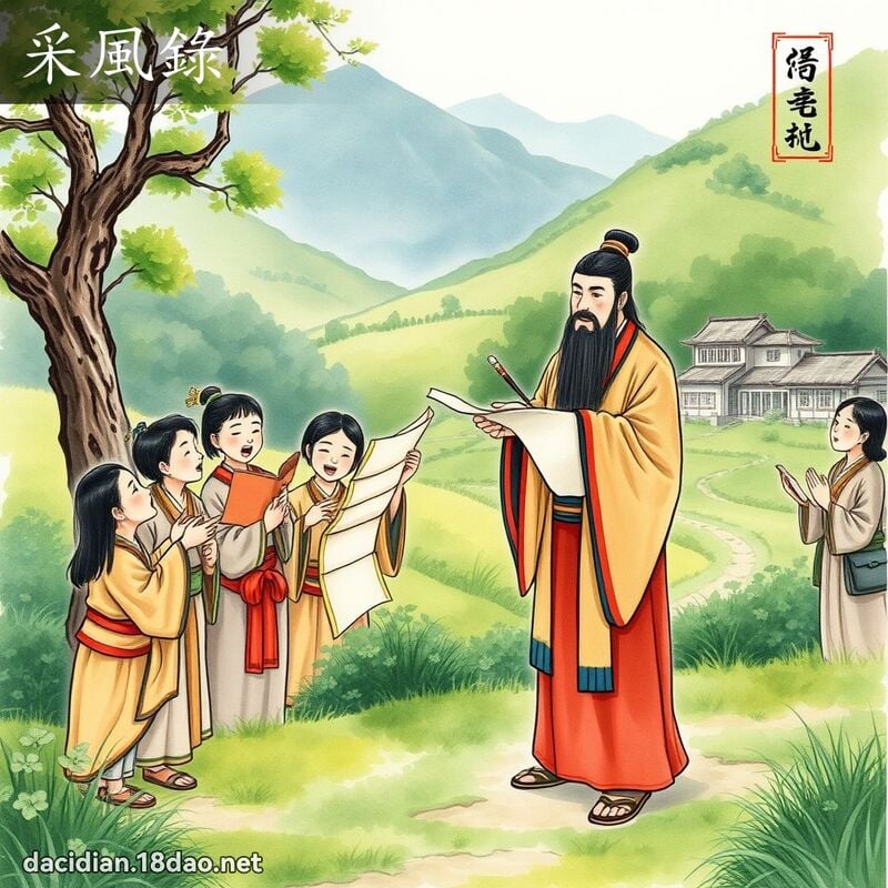 采风录 - 国语大辞典配图