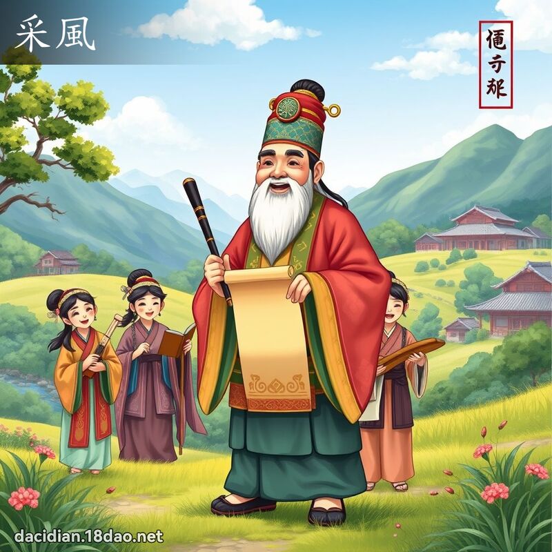 采风 - 国语大辞典配图