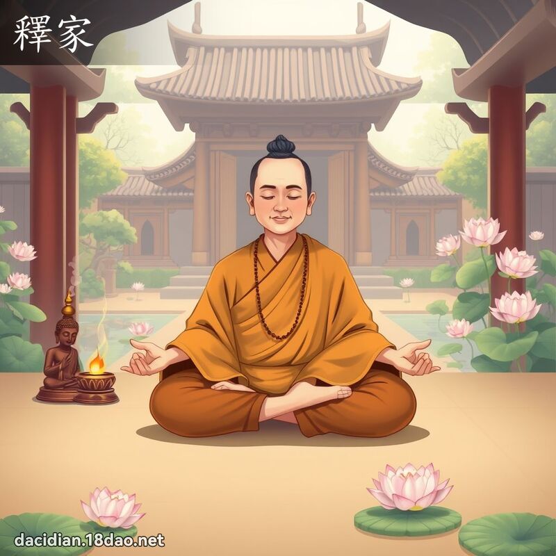 释家 - 国语大辞典配图