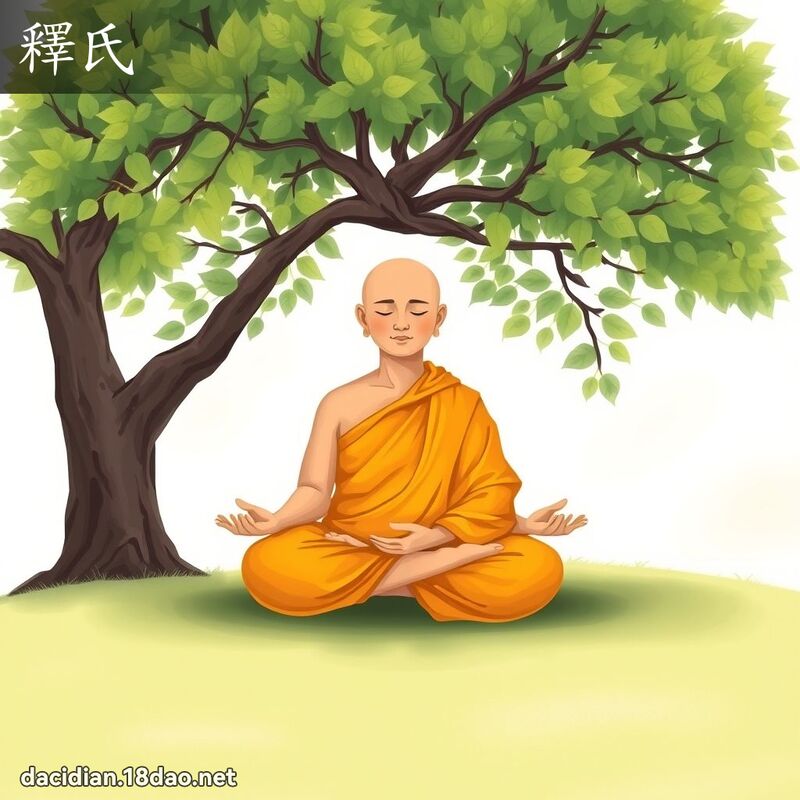 釋氏 - 國語大辭典配圖