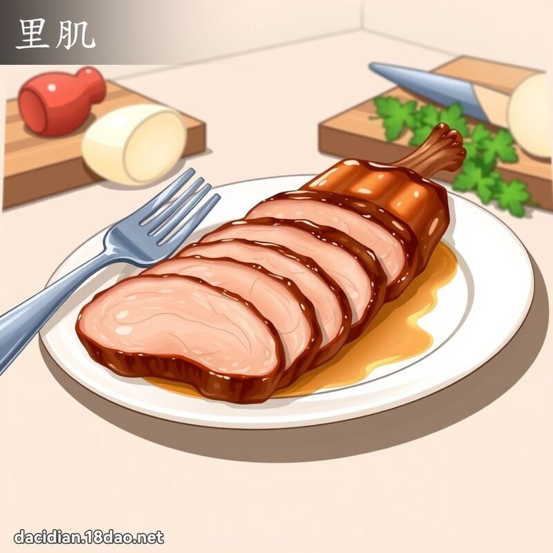 里肌 - 國語大辭典配圖