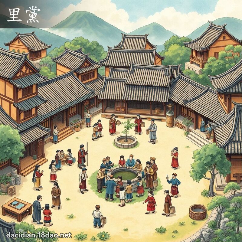 里黨 - 國語大辭典配圖