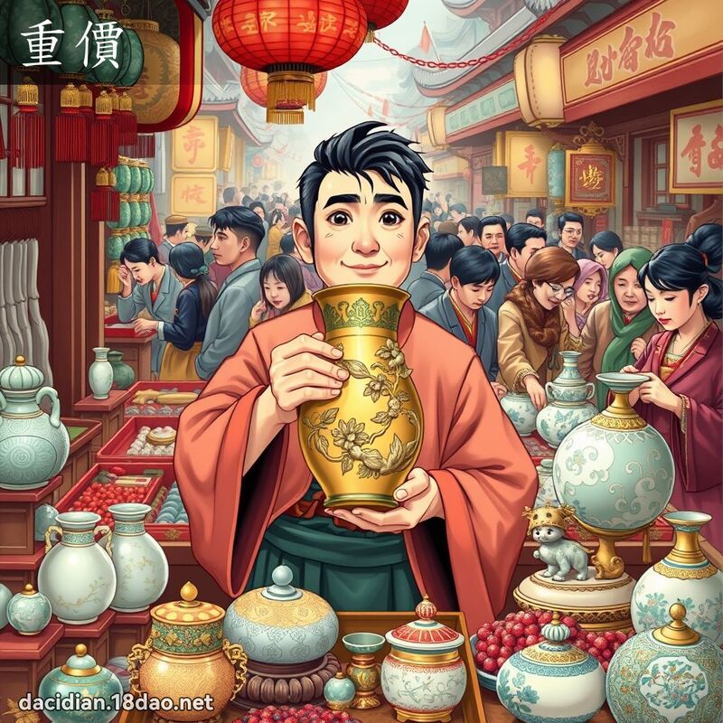 重價 - 國語大辭典配圖