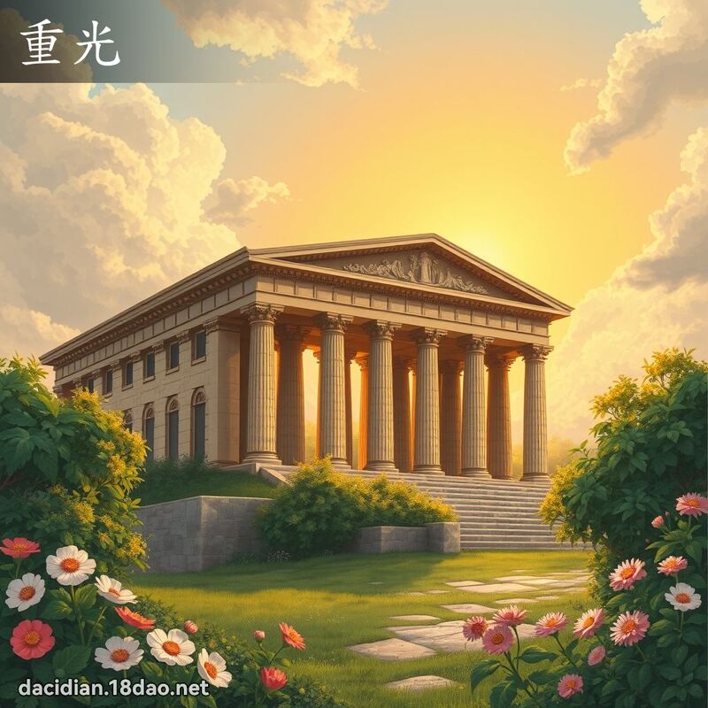 重光 - 国语大辞典配图