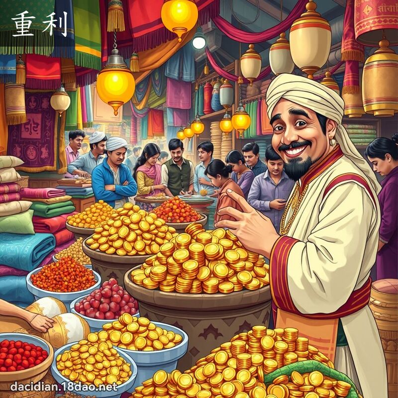 重利 - 國語大辭典配圖