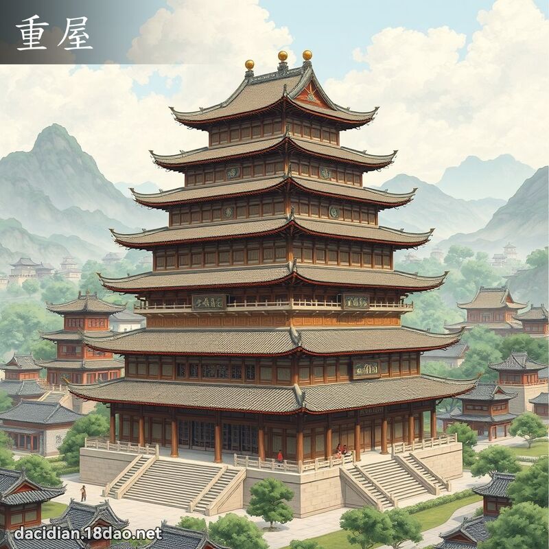 重屋 - 国语大辞典配图
