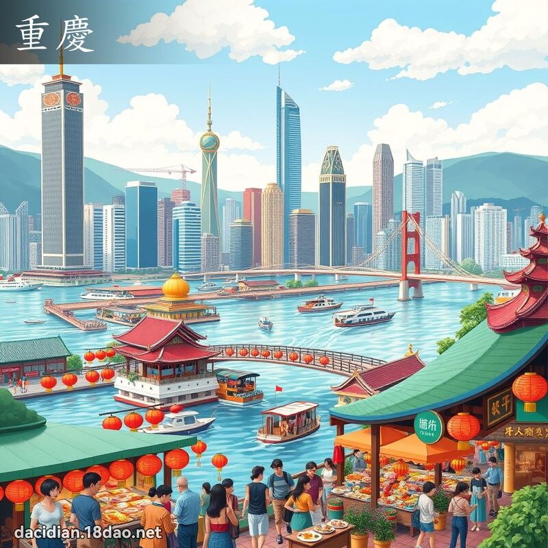 重庆 - 国语大辞典配图