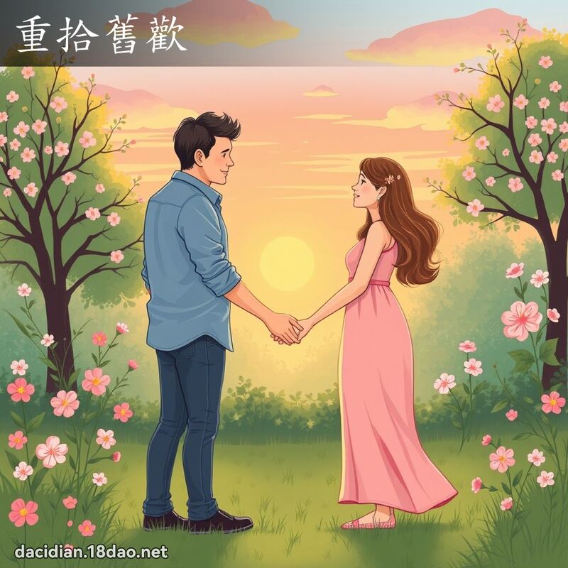 重拾旧欢 - 国语大辞典配图