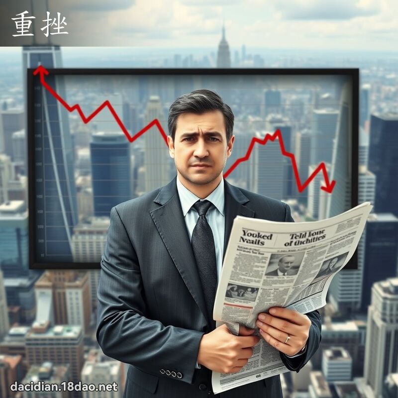 重挫 - 國語大辭典配圖
