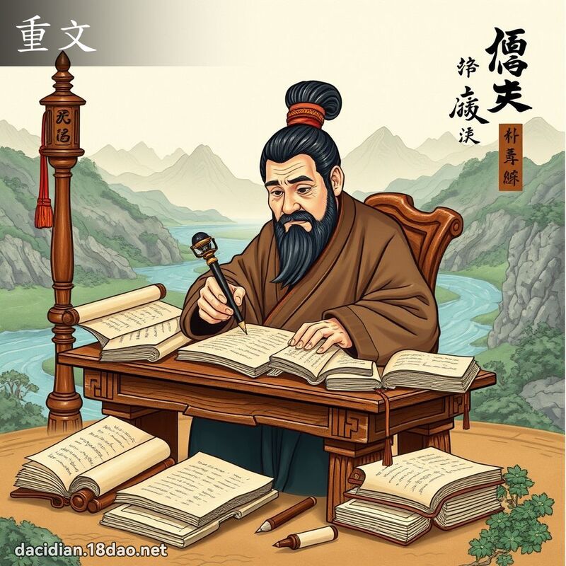 词语: 重文 (多意词)
