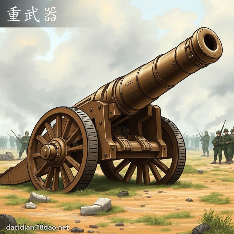 重武器 - 國語大辭典配圖