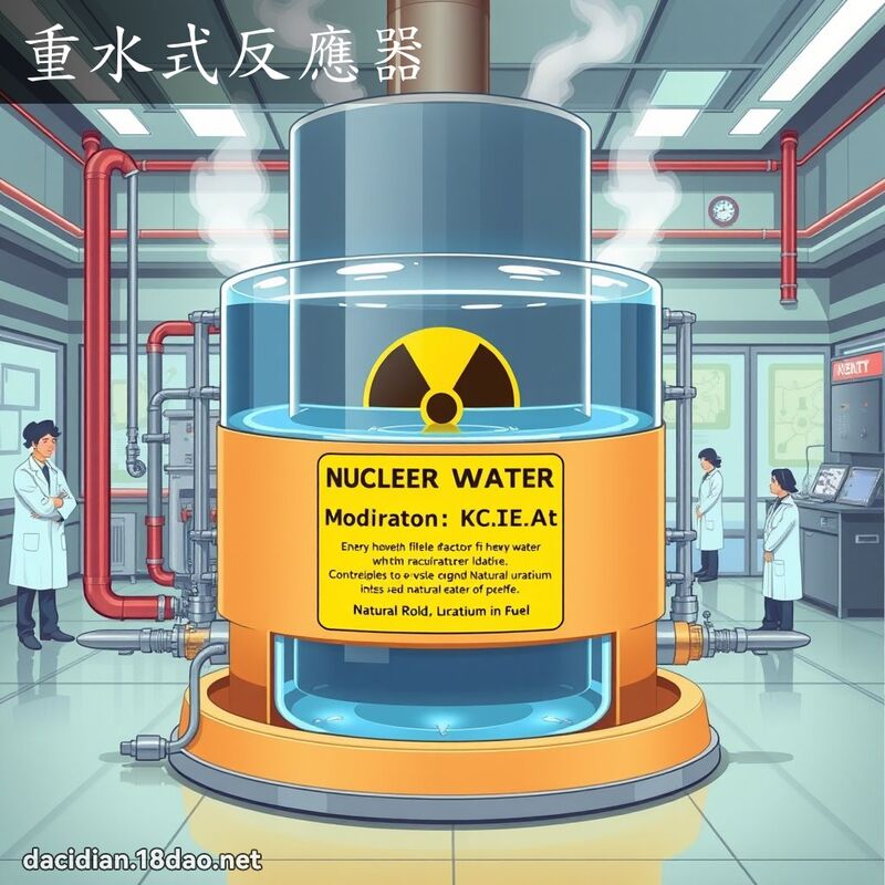 重水式反应器 - 国语大辞典配图