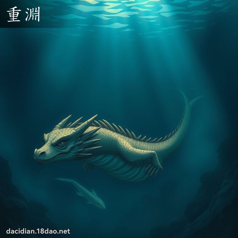 重淵 - 國語大辭典配圖