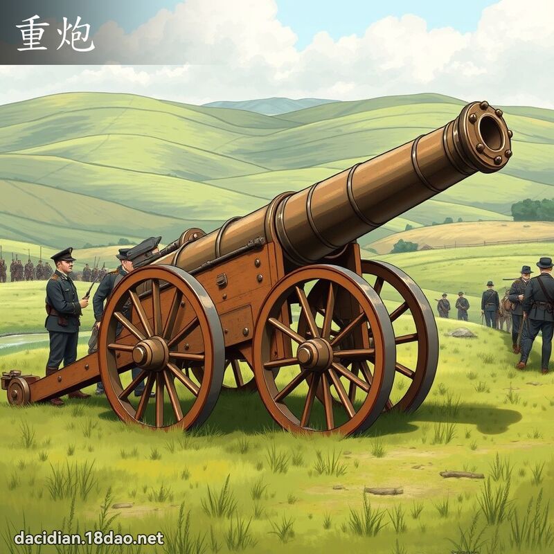 重炮 - 国语大辞典配图