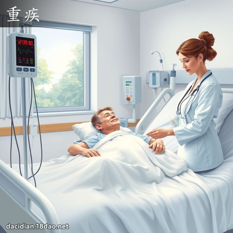 重疾 - 國語大辭典配圖