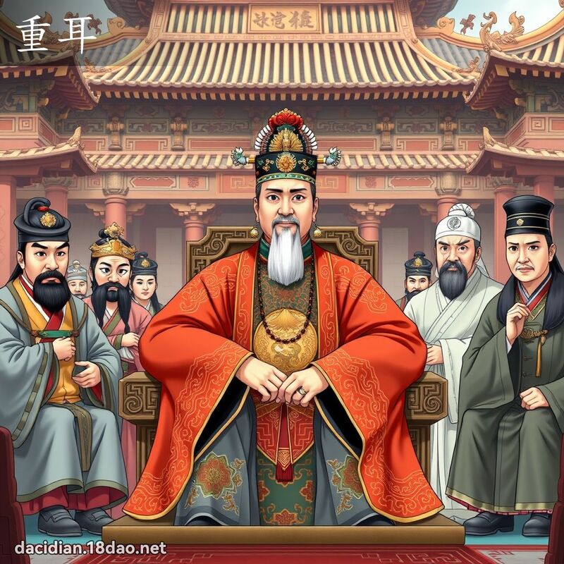 重耳 - 国语大辞典配图