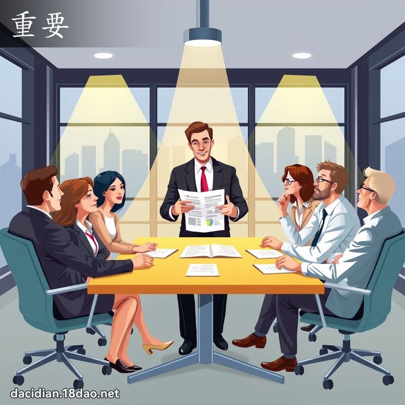 重要 - 國語大辭典配圖