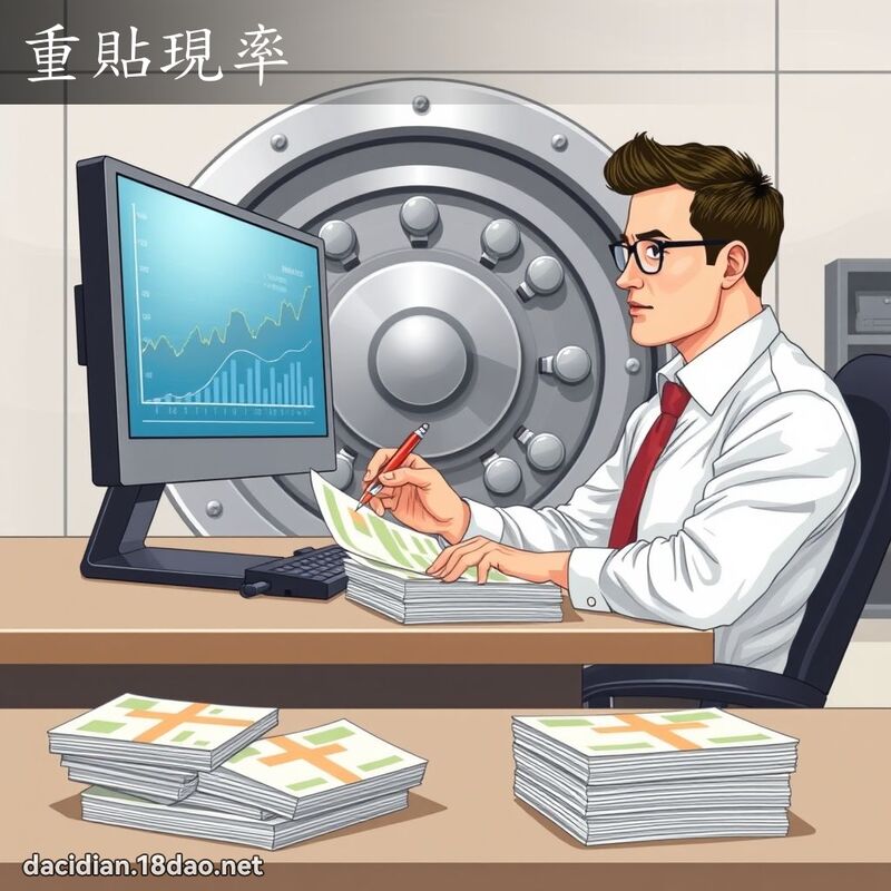 重贴现率 - 国语大辞典配图