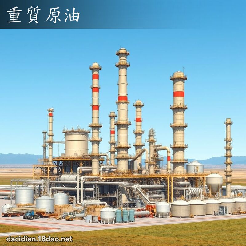 重质原油 - 国语大辞典配图