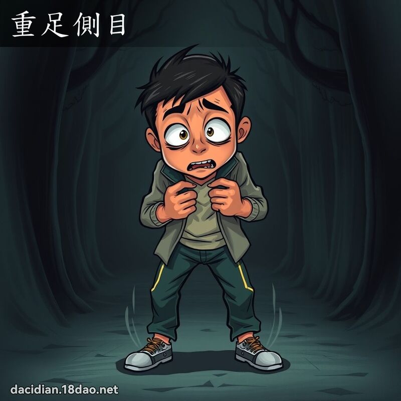 重足側目 - 國語大辭典配圖