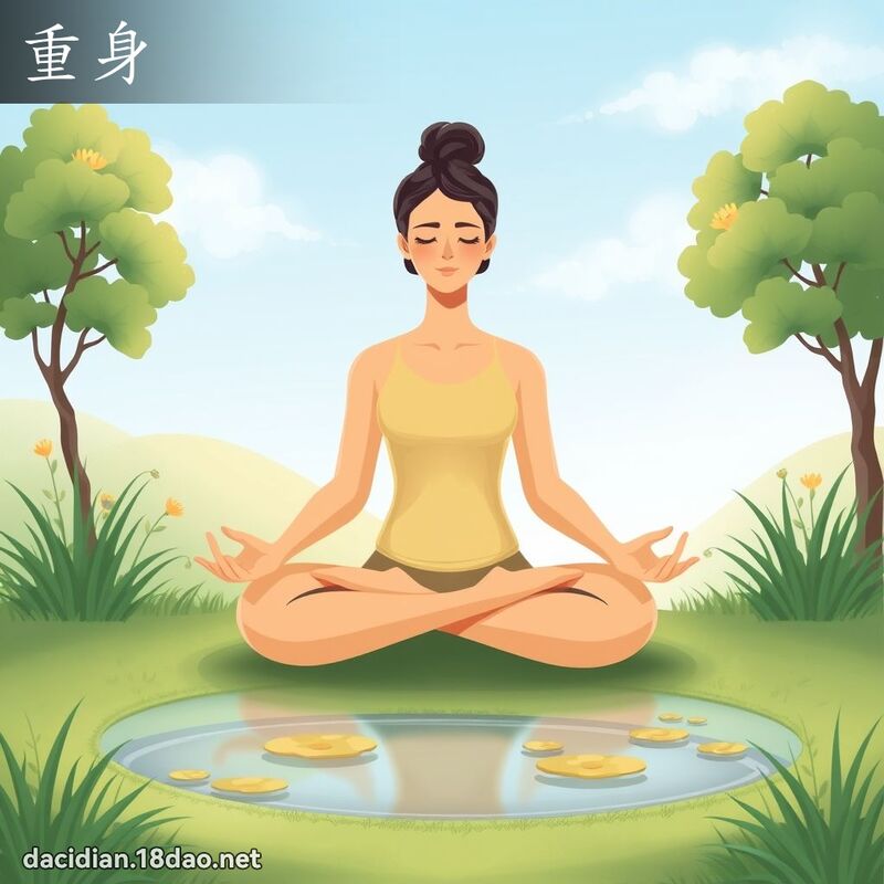 重身 - 國語大辭典配圖