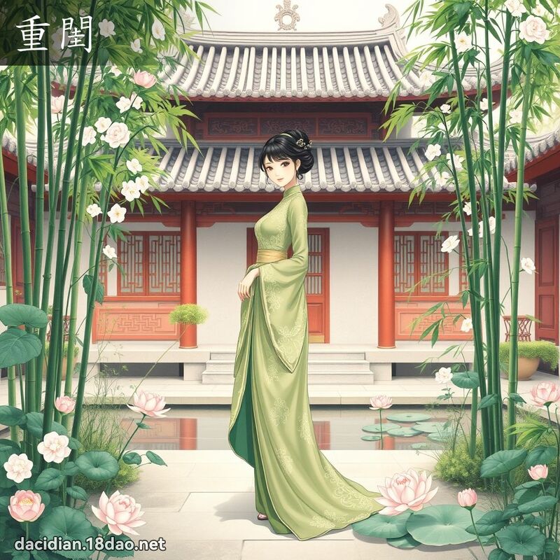重閨 - 國語大辭典配圖