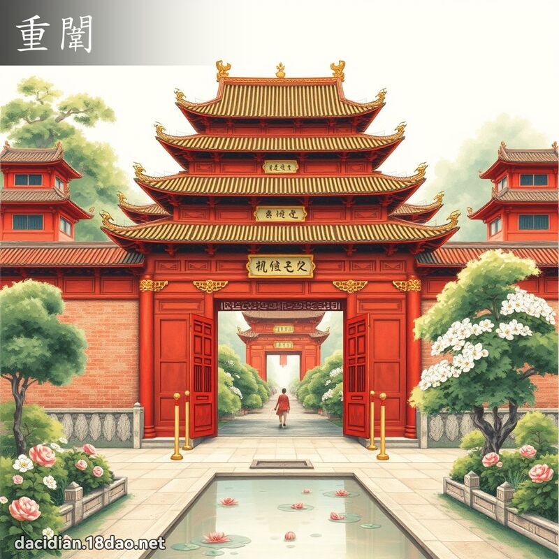 重闈 - 国语大辞典配图