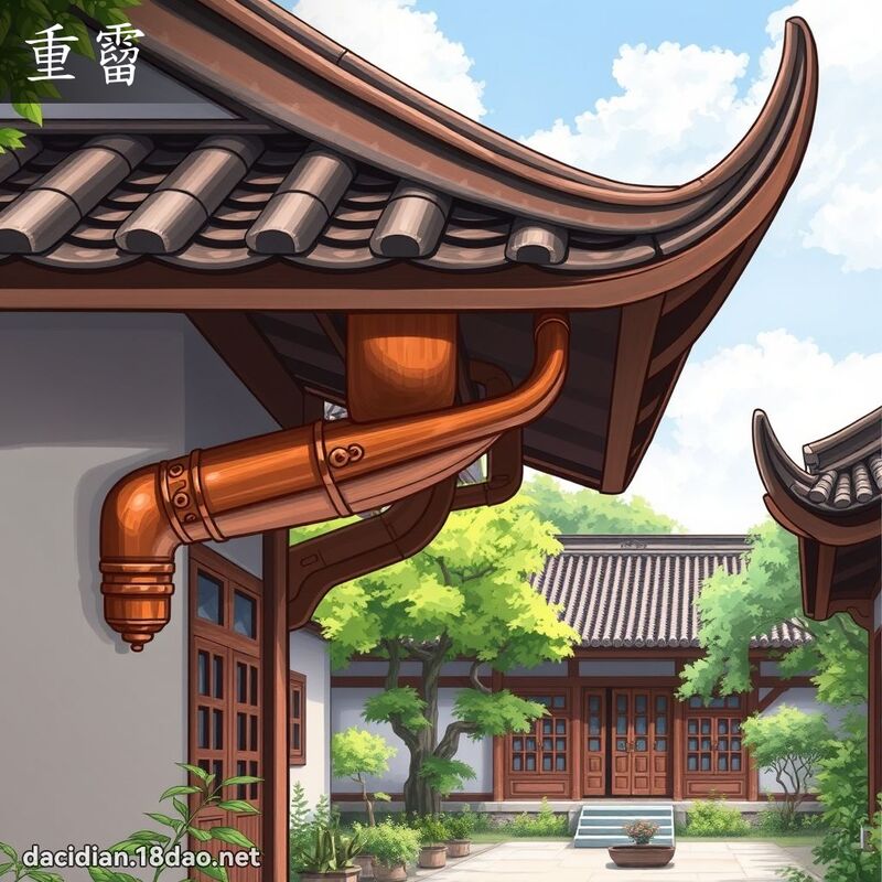 重霤 - 国语大辞典配图
