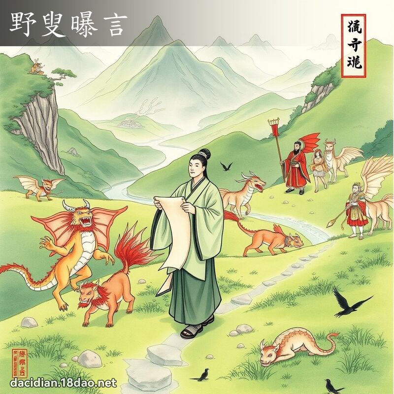 野叟曝言 - 国语大辞典配图