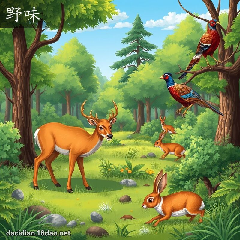 野味 - 國語大辭典配圖