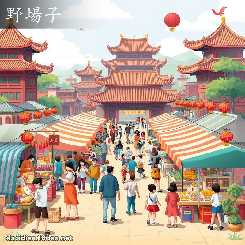 野場子 - 國語大辭典配圖