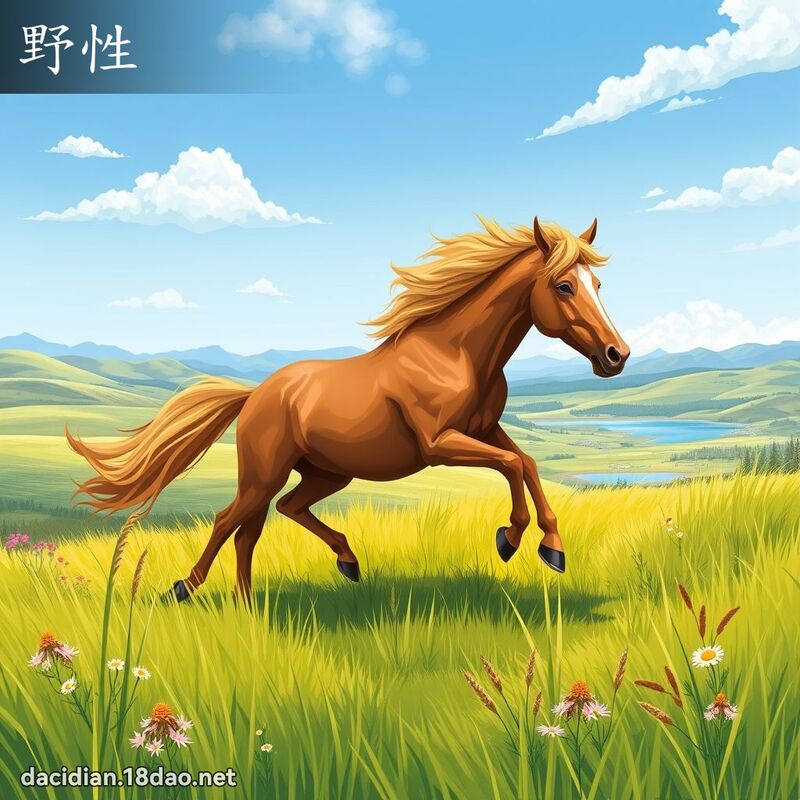 野性 - 國語大辭典配圖