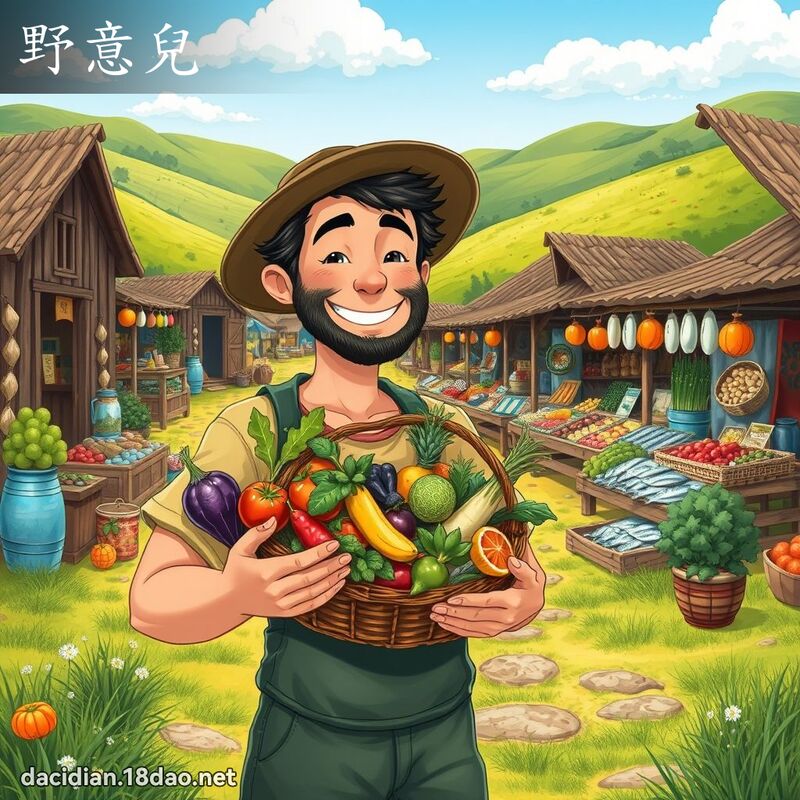 野意兒 - 國語大辭典配圖
