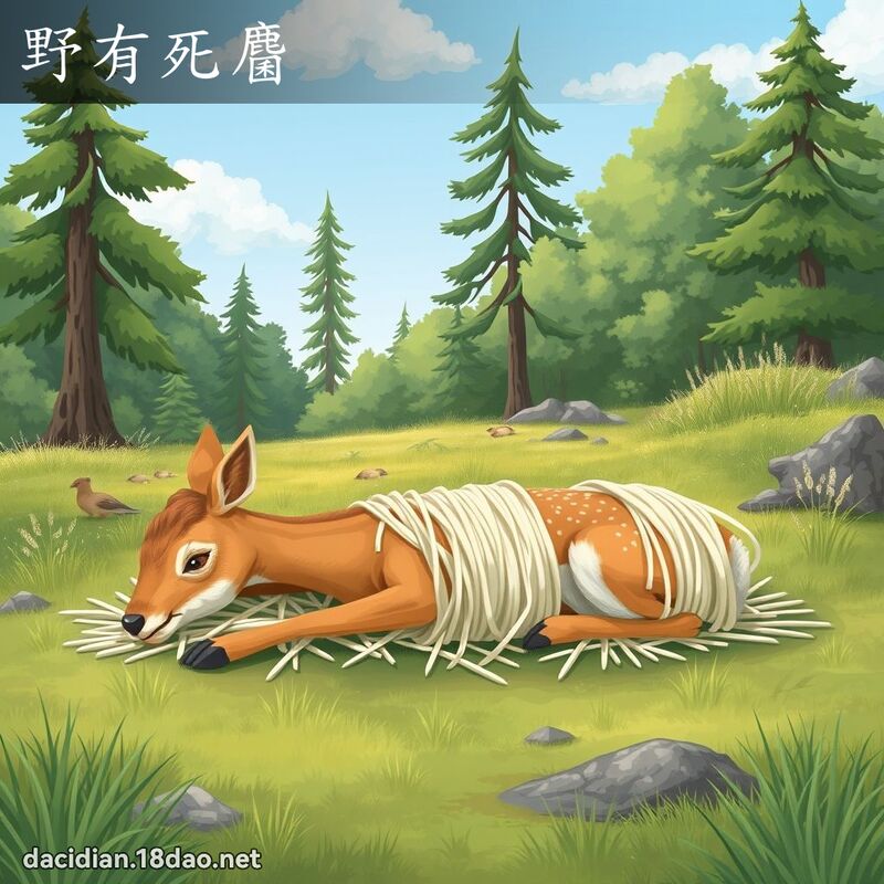野有死麕 - 国语大辞典配图