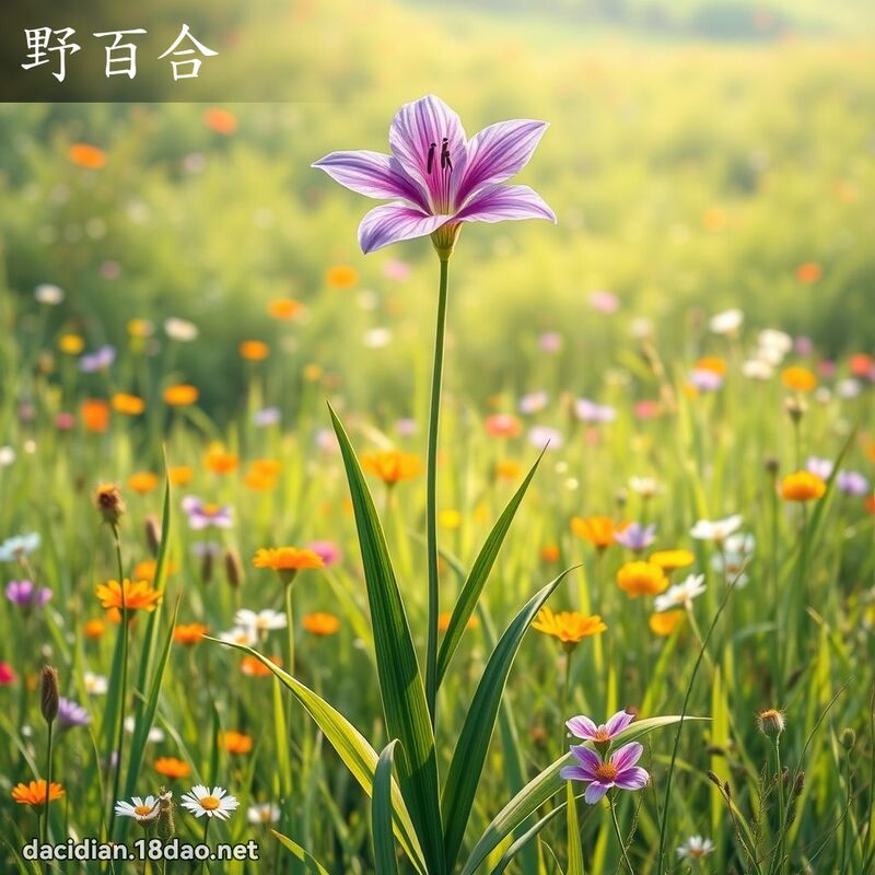 野百合 - 國語大辭典配圖