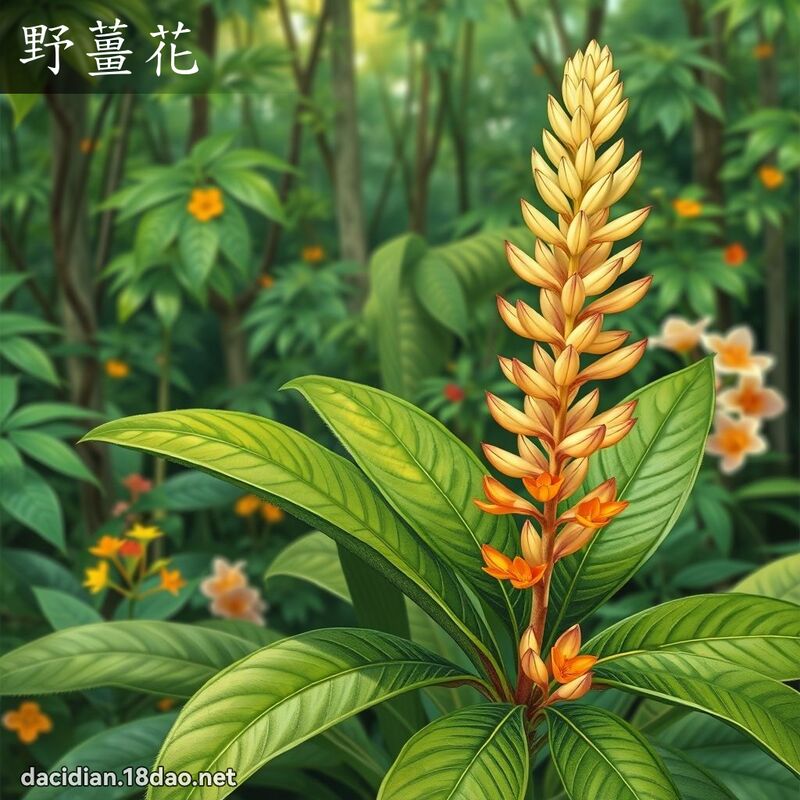 野薑花 - 國語大辭典配圖